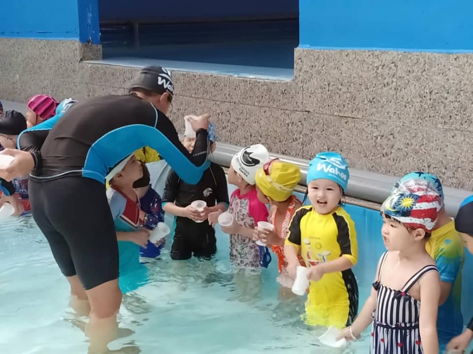 Swimming class